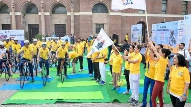 India News | CBIC Celebrates 'Sundays on Cycle' - a Fitness and GST Awareness Initiative in Run-up to Completion of 8 Years of GST