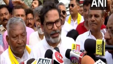 India News | Bihar: Prashant Kishor Prevented from Visiting Kalyan Bigha, CM Nitish Kumar's Village