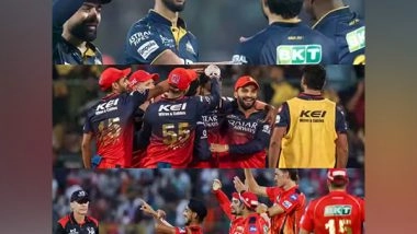 Sports News | IPL 2025: GT, RCB Qualify for Playoffs, PBKS Secure Final Four Finish After 11 Years