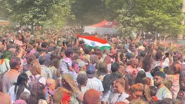 World News |   France Immerses in Spirit of Holi, Around 20,000 People Join in Celebrations