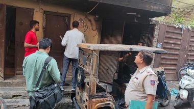 India News | 6 Hospitalised After E-rickshaw Charging Sparks Fire in Delhi's Shahdra Building
