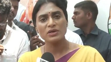 India News | Congress YS Sharmila Slams Vizag Steel Plant, Threatens Hunger Strike for Workers' Rights