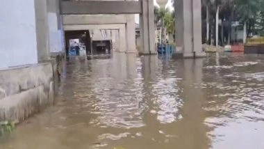 India News | Widespread Waterlogging, Traffic Chaos After Heavy Rains in Bengaluru, BJP Hits out at Congress Govt