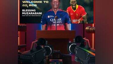Sports News | RCB Ropes in Blessing Muzarabani as Replacement for Lungi Ngidi