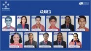 Business News | Excellence Redefined: St. Xavier's Group of Schools Students Shine in Class 10 & 12 Board Exams 2025