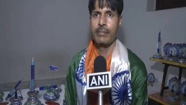 India News | Craftsmen of Kashi Create Brahmos Replica with Gulaabi Meenakari