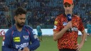 Sports News | Sunrisers Hyderabad Win Toss, Opt to Bowl Against LSG, O'Rourke Handed IPL Debut by Lucknow