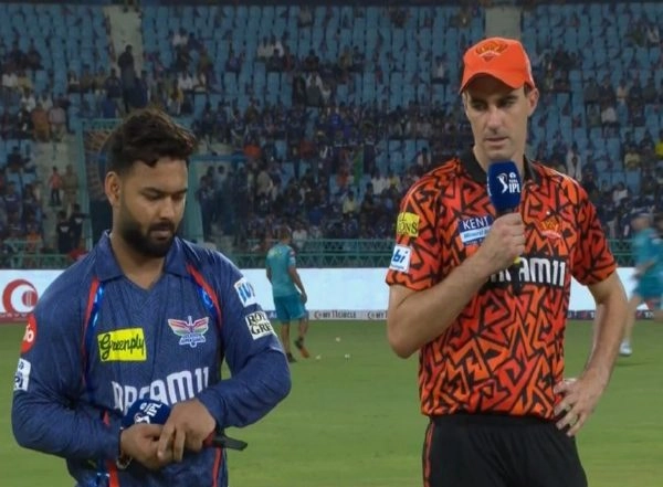 Sports News | Sunrisers Hyderabad Win Toss, Opt to Bowl Against LSG, O'Rourke Handed IPL Debut by Lucknow