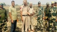 India News | BSF Recover Pistol Parts, Drones and Heroin Packets from Punjab Border