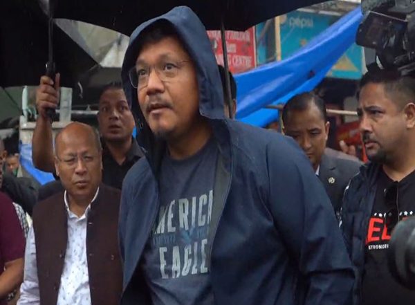India News | Meghalaya CM Inspects Flooded Iewduh Market, Announces Additional Rs 15 Crore for Revamp Plan