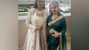 Entertainment News | Cannes 2025: Sharmila Tagore, Simi Garewal Attend Screening of Satyajit Ray's Film 'Aranyer Din Ratri'
