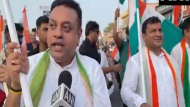 India News |  Dy CM Pravati Parida, MP Sambit Patra Participate in Tiranga Yatra in Odisha's Puri