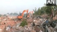 India News | Gujarat: Ahmedabad Police Starts Second Phase of Demolition to Remove Illegal Encroachment