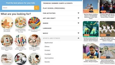 Business News | ActivityKidz Emerges as Gurugram's Go-To Platform for Summer Camps, Play Schools and After-School Classes