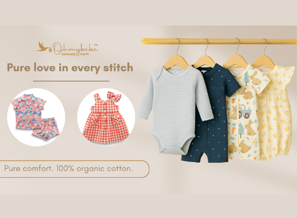 Business News | Oh My Bebe: India's First Fully Organic Cotton Baby Brand is Here - A Game Changer for Conscious Parenting