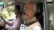 India News | He is the LoP. Let Him Do That: Congress Leader Salman Khurshid Defends Rahul Gandhi's Remarks on EAM Jaishankar