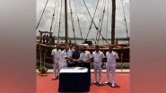 India News | Indian Navy to Induct Traditionally Built 'ancient Stitched Ship' Tomorrow
