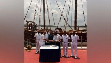 India News | Indian Navy to Induct Traditionally Built 'ancient Stitched Ship' Tomorrow