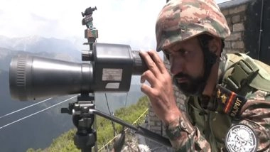 India News | Operation Sindoor Still On, We Remain Alert and Vigilant: Indian Army Deploys Advanced Surveillance Technology