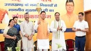 India News | Uttarakhand CM Dhami Launches Web Portals, Announces Key Initiatives for Urban Development