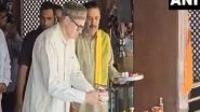 India News | J-K CM Visits Kheer Bhawani Temple in Ganderbal, Offers Prayers