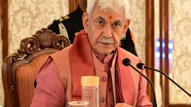 India News | Jammu and Kashmir: Lieutenant Governor Manoj Sinha Chairs Unified Headquarters Meeting