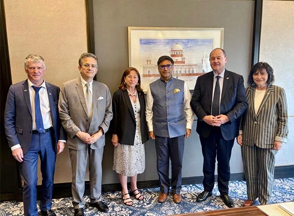 World News | French Senate Delegation Meets FS Misri; Discusses Defence, Global Challenges, and Bilateral Roadmap