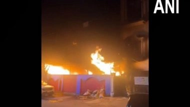 India News | Delhi: Major Fire Breaks out at School in Nirman Vihar Colony, No Casualties Reported