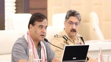 India News | Assam CM Himanta Biswa Sarma Chairs Conference of SPs in Dergaon