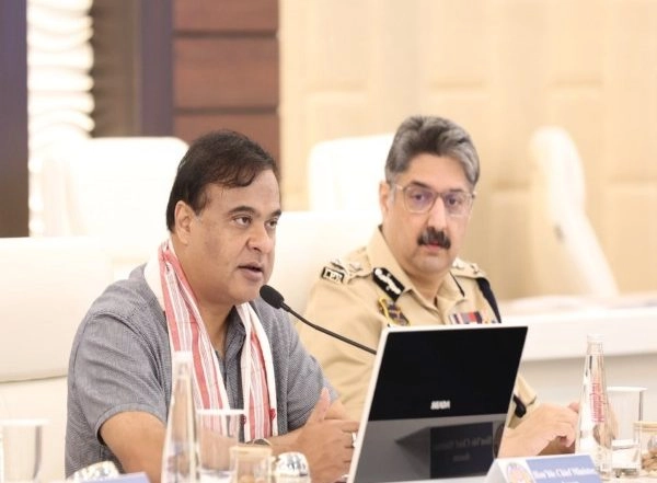 India News | Assam CM Himanta Biswa Sarma Chairs Conference of SPs in Dergaon