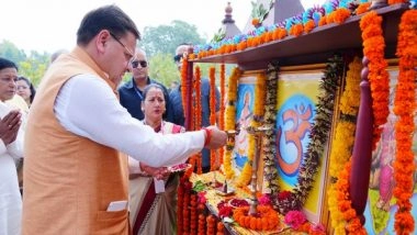 India News | Saraswati Shishu Mandir Schools Established to Restore Cultural Values: Uttarakhand CM Dhami