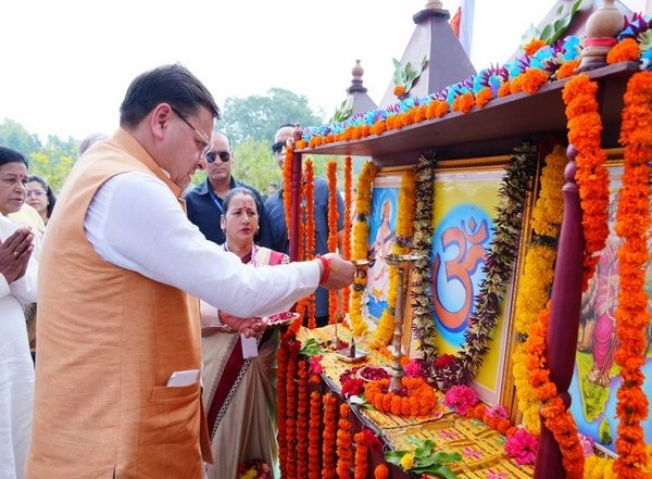 India News | Saraswati Shishu Mandir Schools Established to Restore Cultural Values: Uttarakhand CM Dhami