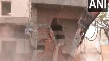 India News | Gujarat: Ahmedabad Police Continue Demolition Drive Near Chandola Lake