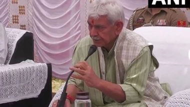 India News | LG Manoj Sinha Visits Poonch Shelling Victims, Promises Jobs, Bunkers, and Rehabilitation Support
