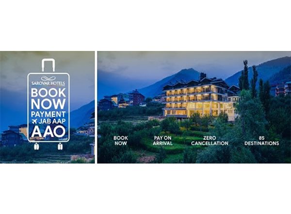 Business News | Sarovar Hotels Launches 'Book Now, Payment Jab Aap Aao' Campaign to Encourage Travel