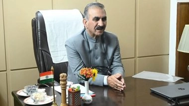 India News | Increase Import Duty on Turkish Apples to at Least 100 Pc, Himachal CM Writes to PM Modi