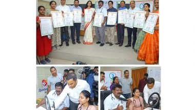 Business News | Niloufer Hospital Becomes the First Hospital to Roll Out Amruth Swasth Bharath in India