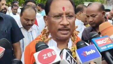 India News | Centre Committed to Ending Naxalism by March 31, 2026: Chhattisgarh CM After Security Forces Killed Top Maoist Leader Basavaraju