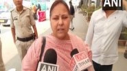 India News | RJD MP Misa Bharti Slams Centre over No Special Parliament Session on Operation Sindoor