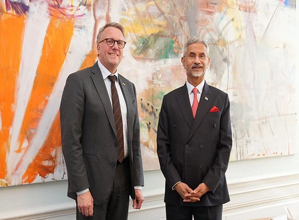 World News | Jaishankar Meets Danish Minister Bodskov, Explores New Cooperation Possibilities