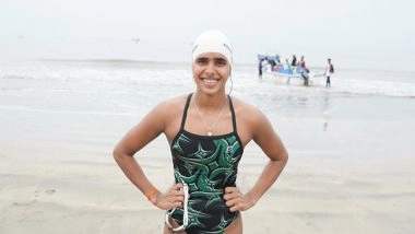 Sports News | Khelo India Beach Games 2025: Karnataka, Maharashtra Clinch Gold in 10km Open Water Swimming