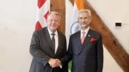 World News | EAM Jaishankar Discusses Indo-Danish Ties with Denmark's FM, Praises Its Support Against Terrorism