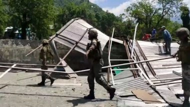 India News | Poonch: Heavy Winds and Storms Leaves Schools with Heavy Structural Damage