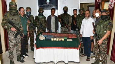 India News | Assam Rifles Apprehends Drug Trafficker; Seizes Illegal Narcotics Worth Rs 5 Crore