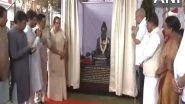 India News | VP Dhankhar Inaugurates Statues of Acharya Charaka, Sage Susruta at Goa Raj Bhavan