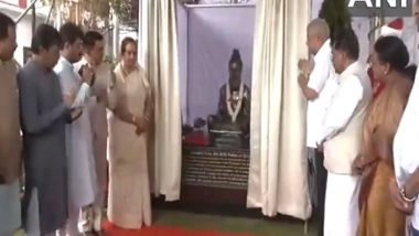 India News | VP Dhankhar Inaugurates Statues of Acharya Charaka, Sage Susruta at Goa Raj Bhavan