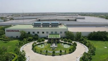Business News | Honda to Invest Rs 9.2 Bn to Expand Production Capacity of Its Fourth Plant