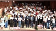 Business News | Chandigarh University in Collaboration with Microsoft & FITT Organises One -Day Workshop 'Unnati AI' for First Batch of Students