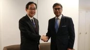 World News |  Foreign Secretary Vikram Misri and Japanese Senior Deputy FM Namazu Hold Key Talks on Indo-Pacific Cooperation