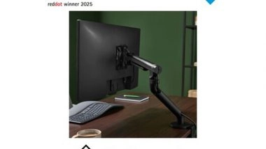 Business News | Flo Monitor Arm by Colebrook Bosson Saunders Redefines Human-Centric Workspaces at ORGATEC TOKYO